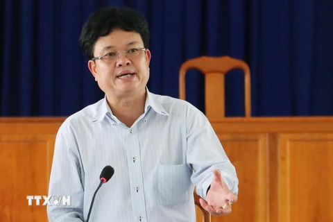 Thứ trưởng Bộ Y tế Phạm Lê Tuấn. (Ảnh: Công Mạo/TTXVN)