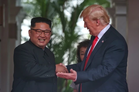 Tổng thống Mỹ Donald Trump và nhà lãnh đạo Triều Tiên hội đàm riêng 