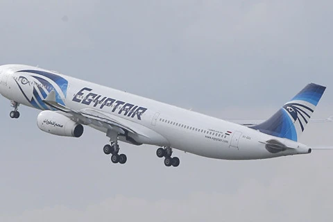 Máy bay của hãng hàng không EgyptAir. (Nguồn: AP)
