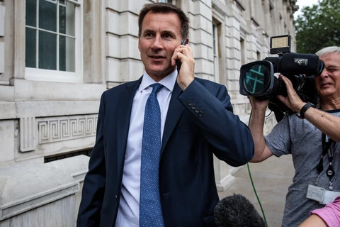 Ông Jeremy Hunt, Ngoại trưởng mới của Anh. (Nguồn: Getty Images)