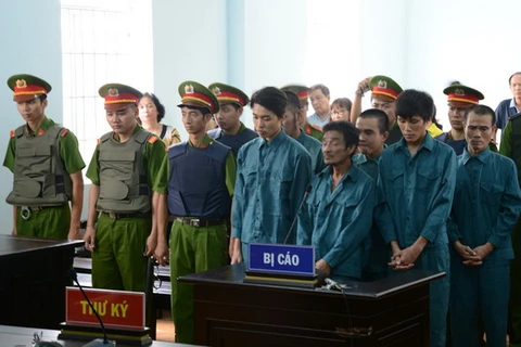 Xét xử 7 bị cáo về tội gây rối trật tự công cộng tại Bình Thuận 