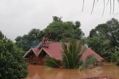 Cận cảnh hiện trường vụ vỡ đập thủy điện kinh hoàng ở Lào