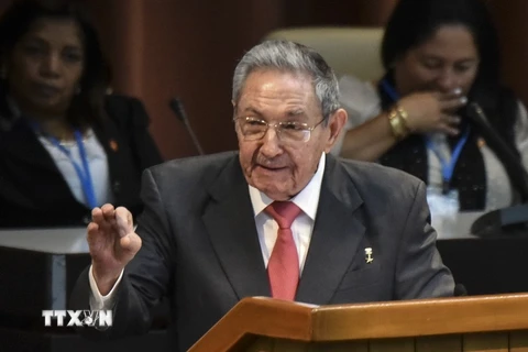 Bí thư thứ nhất Đảng Cộng sản Cuba Raul Castro. (Nguồn; AFP/TTXVN)