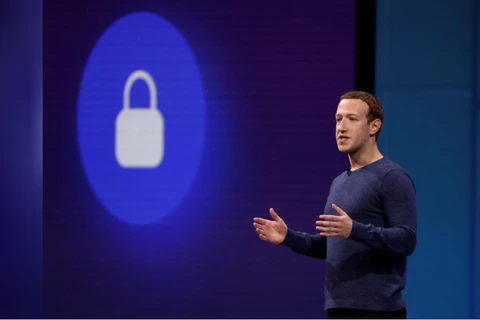 Giám đốc điều hành Mark Zuckerberg của Facebook. (Nguồn: Reuters)