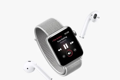 Mẫu đồng hồ thông minh Apple Watch Series 3. (Nguồn: thegadgetflow.com)