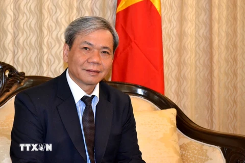 Đại sứ Việt Nam tại Ấn Độ Tôn Sinh Thành. (Nguồn: TTXVN)