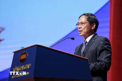 Thứ trưởng Thường trực Bộ Ngoại giao Bùi Thanh Sơn. (Nguồn: TTXVN)