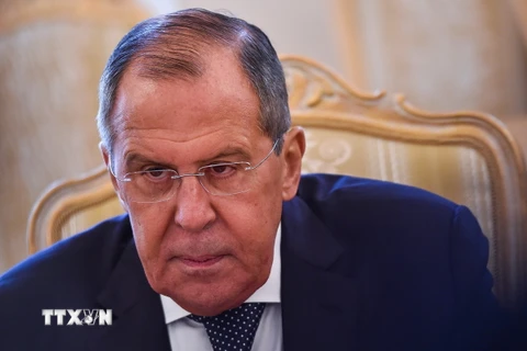 Ngoại trưởng Nga Sergei Lavrov. (Nguồn: AFP/TTXVN)