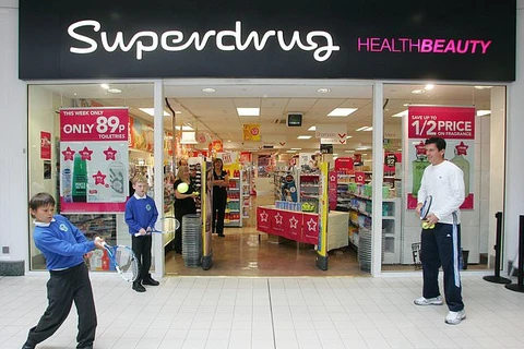 Một cửa hàng bán lẻ của Superdrug. (Nguồn: PA)