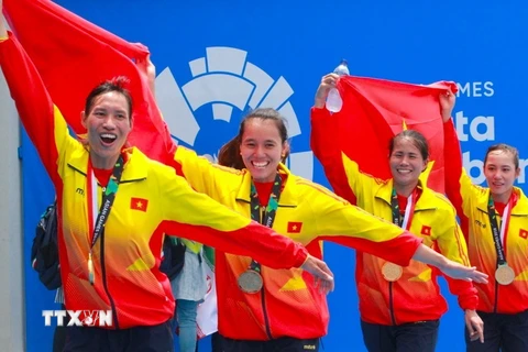 Các cô gái tuyển rowing Việt Nam và kỳ tích huy chương vàng ASIAD 