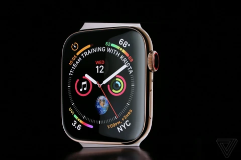 Apple ra mắt đồng hồ Apple Watch Series 4 màn hình tràn viền