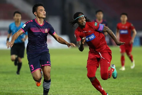 V-League 2018: Hải Phòng giành ba điểm trên sân nhà trước Sài Gòn