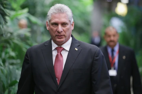Chủ tịch Hội đồng Nhà nước và Hội đồng Bộ trưởng Cuba Miguel Diaz-Canel. (Nguồn: Getty Images)