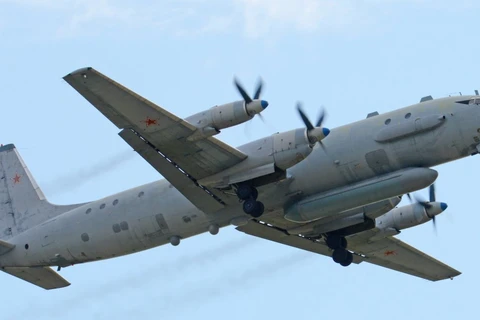 Máy bay vận tải quân sự Il-20. (Nguồn: Wikimedia Commons)