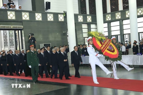 Tổ chức trọng thể Lễ viếng Chủ tịch nước Trần Đại Quang