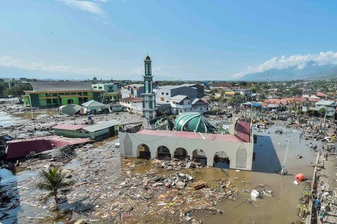 Những hình ảnh ám ảnh về thảm họa động đất, sóng thần ở Indonesia