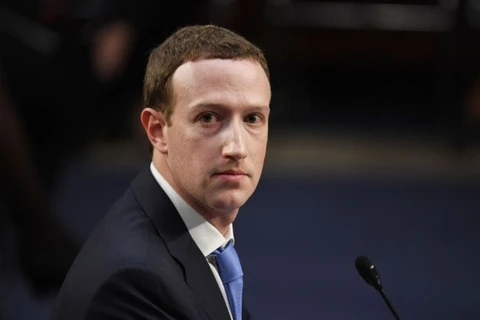 Tổng Giám đốc điều hành Mark Zuckerberg của Facebook. (Nguồn: Getty Images)