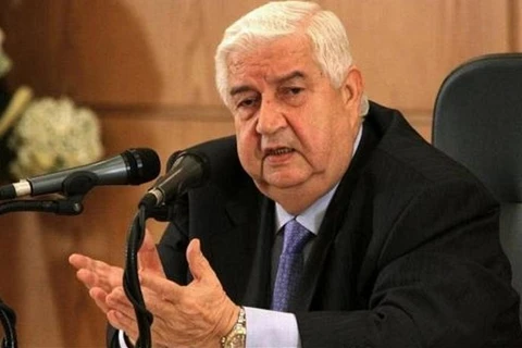 Ngoại trưởng Syria Walid al-Moualem. (Nguồn: Al-Manar)