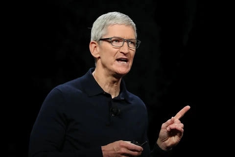 Giám đốc điều hành Apple Tim Cook. (Nguồn: Time)