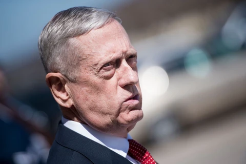 Bộ trưởng Quốc phòng Mỹ James Mattis. (Nguồn: Getty Images)