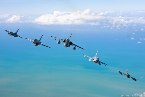 Brazil tổ chức tập trung không quân quốc tế lớn nhất từ trước tới nay