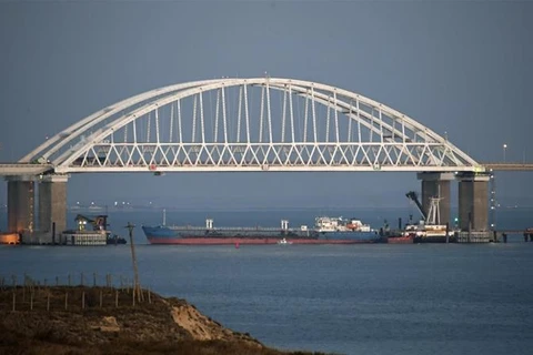 Cầu Crimea. (Nguồn: AP)