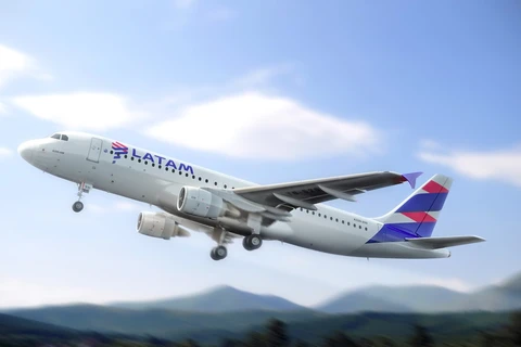 Máy bay của hãng hàng không lớn nhất Mỹ Latinh Latam Airlines. (Nguồn: Toda la Aviación)