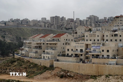 Khu định cư Do thái của Israel tại phía đông Jerusalem. (Nguồn: AFP/TTXVN)