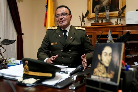 Đại tá Jose Luis Silva, một tùy viên quân sự tại Đại sứ quán Venezuela tại Washington. (Nguồn: Reuters)
