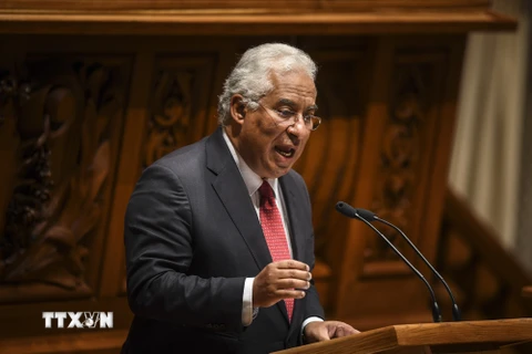 Ảnh tư liệu: Thủ tướng Bồ Đào Nha Antonio Costa phát biểu trong phiên họp Quốc hội ở Lisbon ngày 29/11/2018. (Nguồn: AFP/TTXVN)