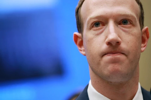 Giám đốc điều hành (CEO) Facebook Mark Zuckerberg