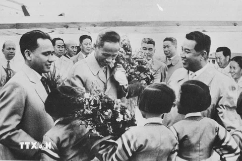 Hình ảnh Thủ tướng Phạm Văn Đồng thăm Triều Tiên năm 1961