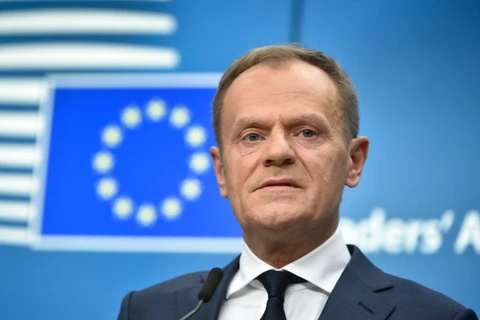 Chủ tịch Hội đồng châu Âu Donald Tusk. (Nguồn: Getty Images)