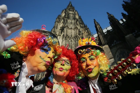 Hình ảnh các nước châu Âu tưng bừng trong mùa lễ hội