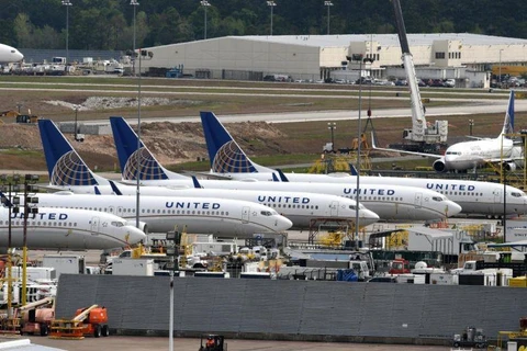 Máy bay của hãng hàng không Mỹ United Airlines. (Nguồn: Reuters)