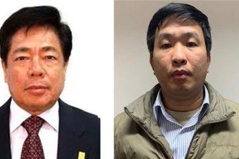 Trương Văn Tuyến và Phạm Thanh Sơn - Cựu Tổng Giám đốc và Phó Tổng giám đốc Vinashin.