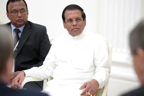 Tổng thống Sri Lanka Maithripala Sirisena (Nguồn: en.kremlin.ru)