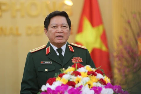 Đại tướng Ngô Xuân Lịch, Bộ trưởng Bộ Quốc phòng. Ảnh: Dương Giang/TTXVN)