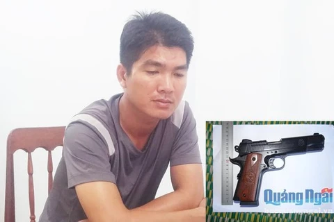 Quảng Ngãi: Phá án nhanh vụ dùng súng cướp tài sản