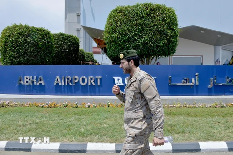 Sân bay Abha của Saudi Arabia. (Nguồn: AFP/TTXVN)