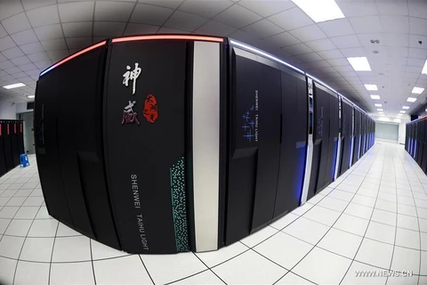 Hệ thống siêu máy tính Sunway TaihuLight. (Nguồn: THX)