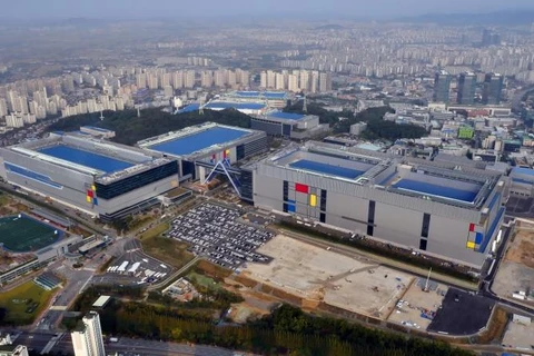 Toàn cảnh khu thành phố kỹ thuật số của Samsung. (Nguồn: CNBC)