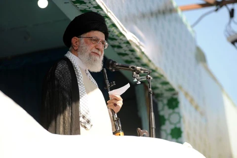 Lãnh tụ tối cao Iran, Đại giáo chủ Ali Khamenei. (Nguồn: Getty Images)