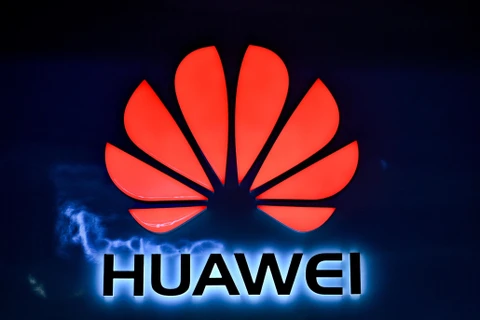 Biểu tượng Huawei. (Nguồn: AFP/TTXVN)