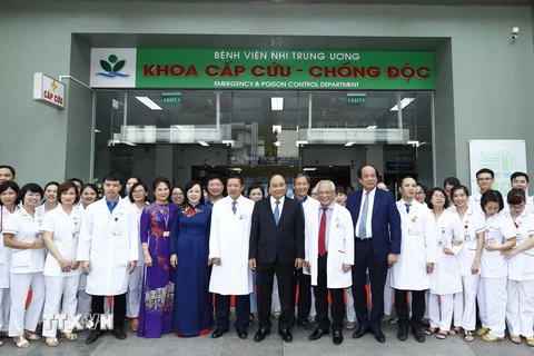 Thủ tướng dự Lễ kỷ niệm 50 năm thành lập Bệnh viện nhi Trung ương