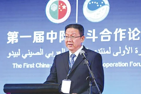 Ông Tiền Vệ Bình, cựu quan chức cấp cao của chương trình không gian vũ trụ Trung Quốc. (Nguồn: Xinhua)