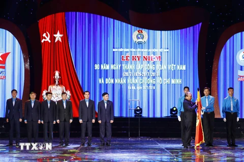 Lãnh đạo Đảng, Nhà nước dự kỷ niệm 90 năm Công đoàn Việt Nam