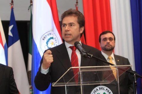 Ngoại trưởng Paraguay Luis Castiglioni. (Nguồn: Agencia IP)