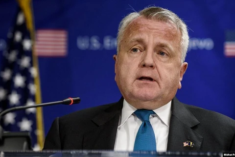 Ứng viên cho vị trí tân Đại sứ Mỹ tại Nga John Sullivan. (Nguồn: rferl.org)
