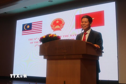 Đại sứ Việt Nam tại Malaysia Lê Quý Quỳnh. (Ảnh: Hà Ngọc/TTXVN)